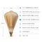 Feit Electric Feit ST52 E26 (Medium) LED Bulb Amber 60 Watt Equivalence 1 pk ST52/S/820/LED - alternate 7